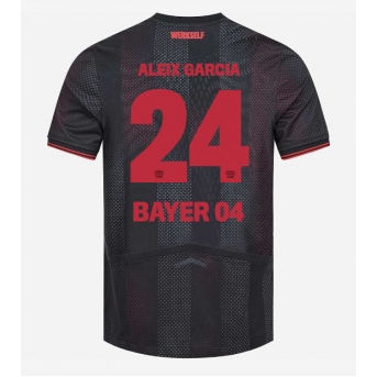 Bayer Leverkusen Aleix Garcia #24 Maglia Gara Casa Repliche 2025-26 Maniche Corte